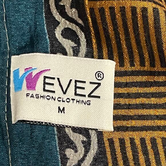 Womens Wrap Skirt M Boho Vacation Cruise Flowy Indie Hippie Colorful Silk - Picture 8 of 9